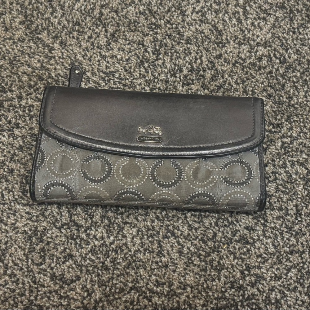 Coach Gray Wallet